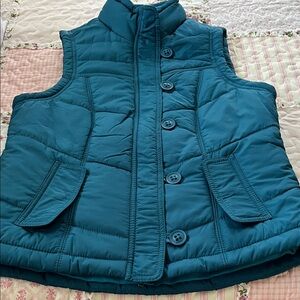 Women's SM Teal Puffer Vest